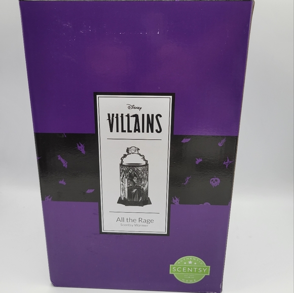 New Scentsy Disney Villains All The Rage Warmer - Picture 11 of 12